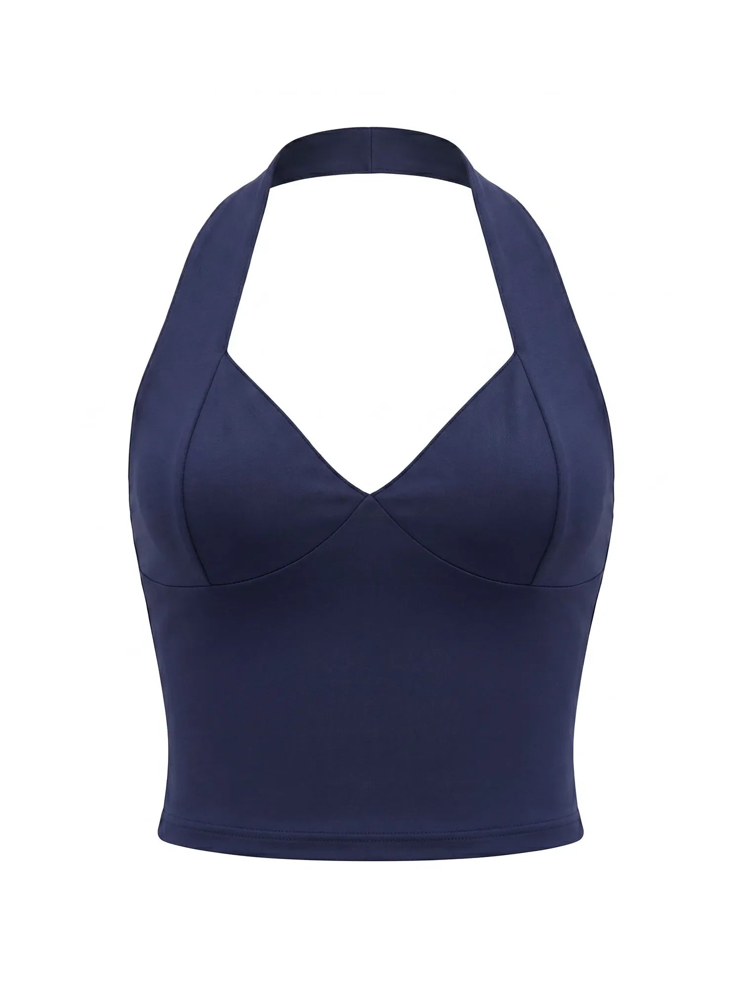 2026 Summer Women's Halter Square Neck Vest Sleeveless Open Back Slim Fit Corset Retro Casual Sexy Cropped Tank Tops