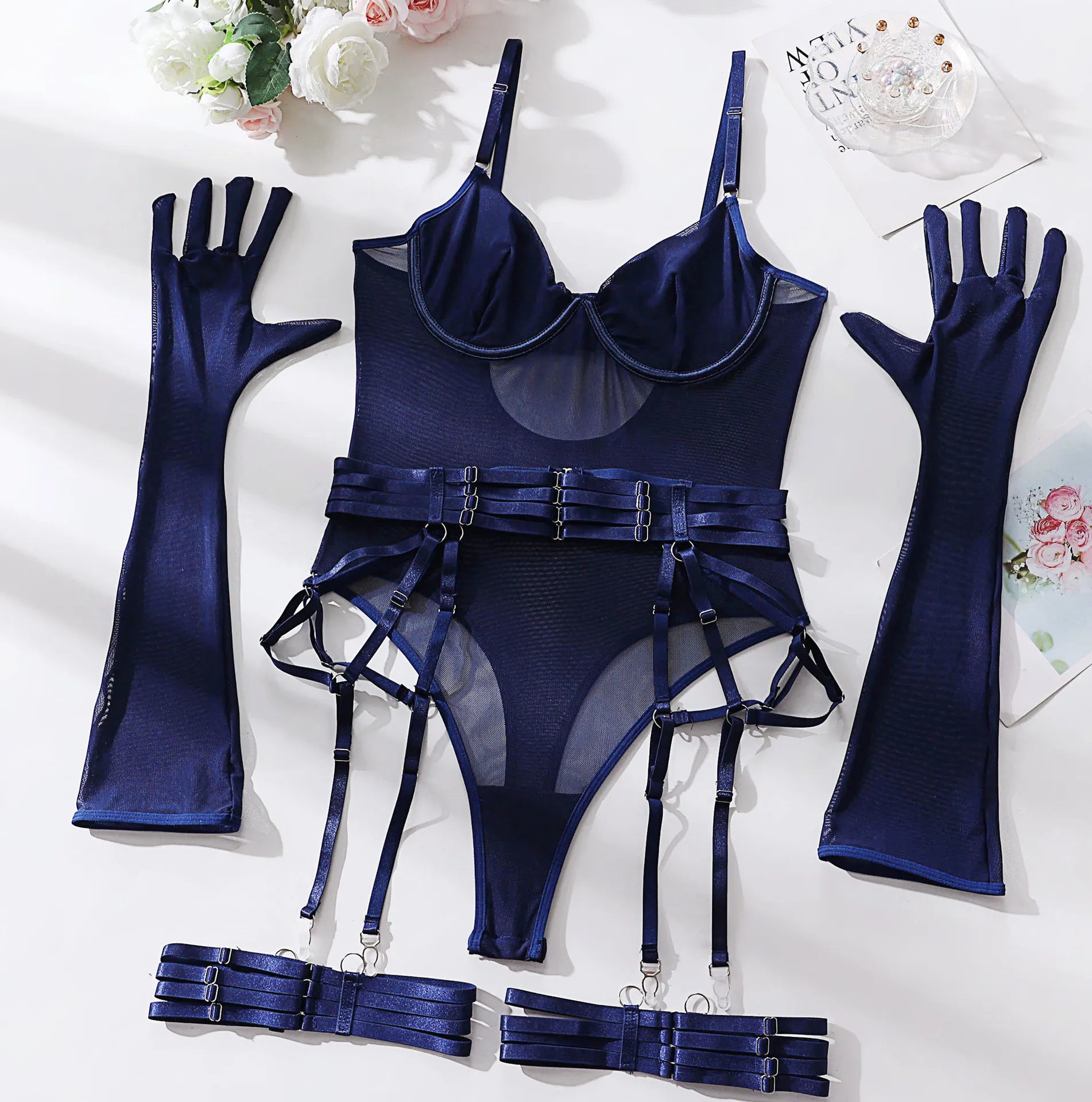 Sexy Lingerie Super Hot Women's Underwear Sets Sexy Ensemble Lingeries Femmes Female Bra Set Erotic Lingerie Woman Pyjama-sets