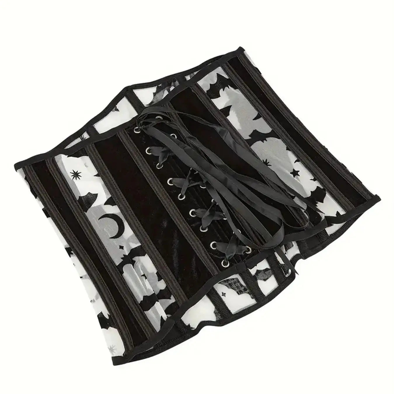 Royal corset body-shaping corset undergarment thin and breathable summer style with a cinched waist and plastic-boned mesh sexy