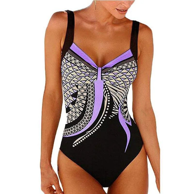 Swimwear Women  One Piece Swimsuit Push Up Sexy Bathing Suit Women Swimming for Beach Wear Monokini Plus Size Swimwear