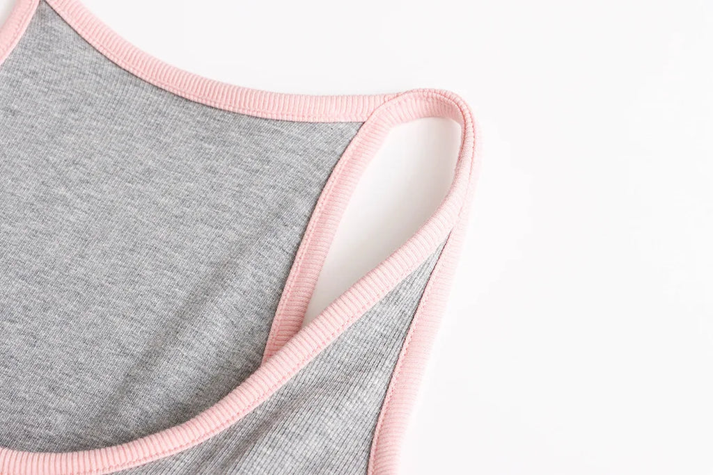 Sports vest U-neck slim fit camisole bottoming T-shirt