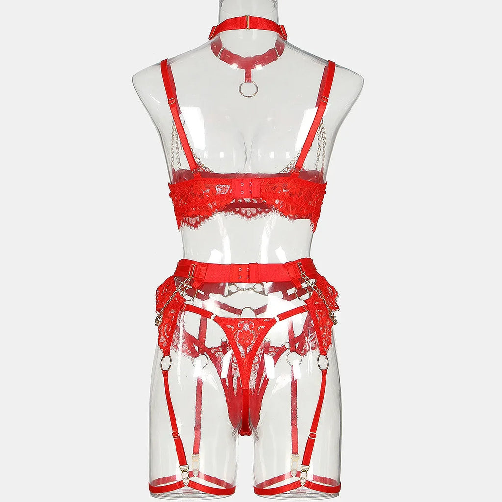 Women's Sexy Underwear for Women Set Lingerie Transparent Bra and Panties Sets Romantic Lingeries Set for Woman Hot Thong Bras
