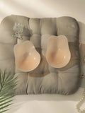 Women Push Up Bras Self Adhesive Silicone Strapless Invisible Bra Reusable Sticky Breast Lift Tape Rabbit Nipple Cover Bra 2866