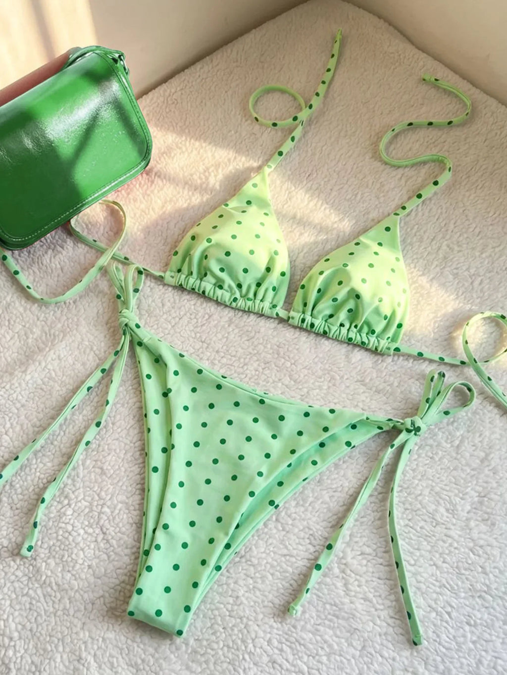 Sexy Swimsuit Women's Bikinis Swimwear Woman  Bathing Suit 2 Piece Triangle Bikinis Sets Beach Dress Wear Cover Up Beachwear