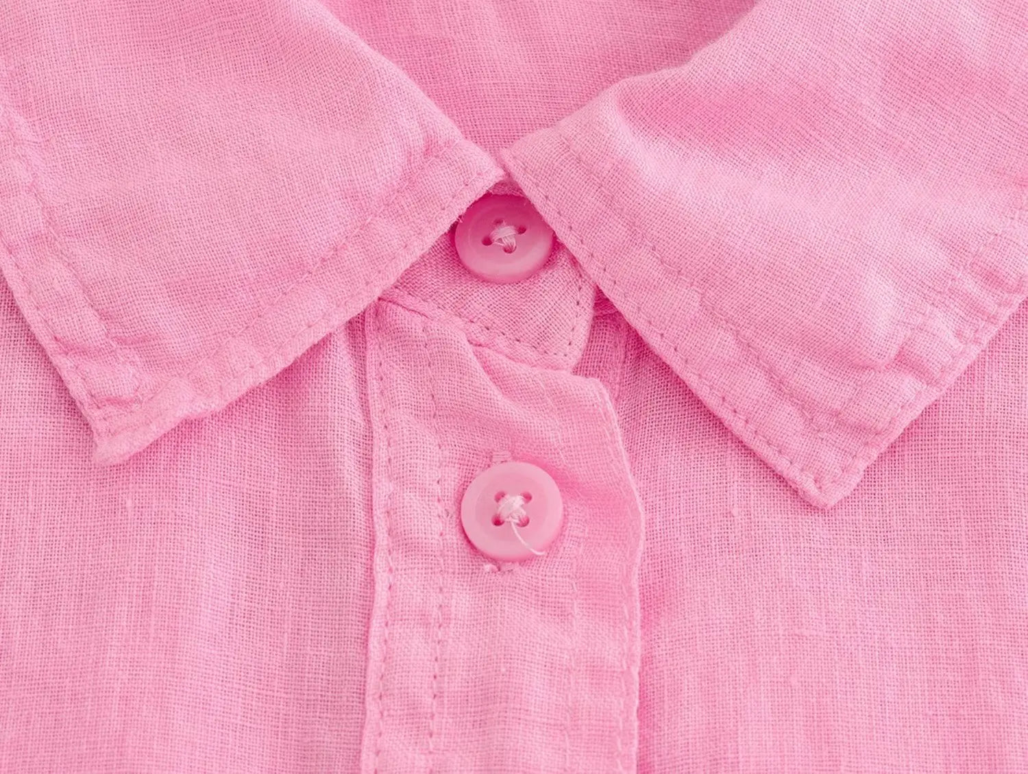 Foridol Casual 2 Pcs Shorts Women Set Linen Cotton Pink Oversize Buttons Shirt+shorts Outfits Summer Autumn White Fashion Set