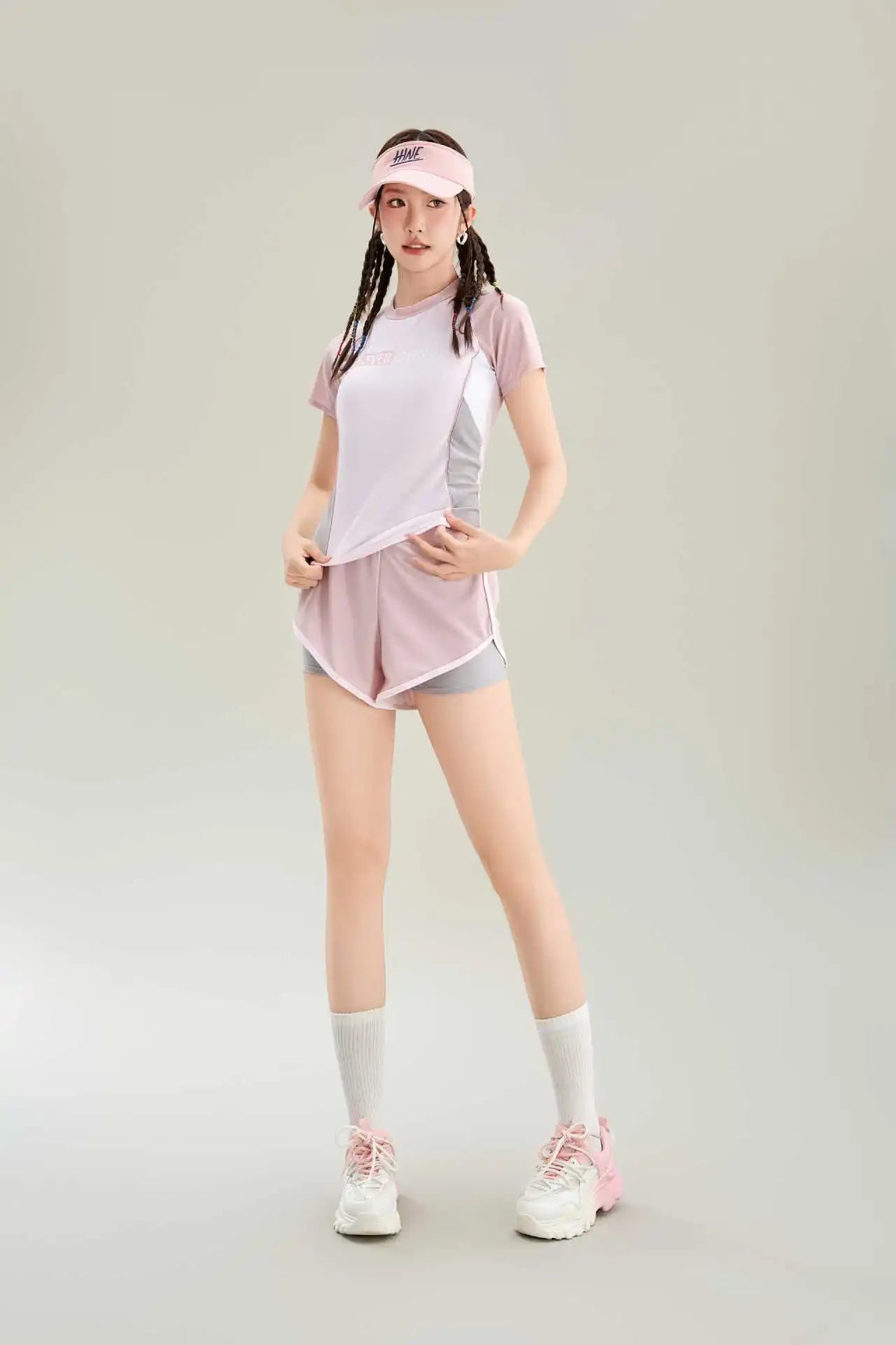New Split Swimsuit for Women, Conservative and Slimming, Flat Leg Pants, Sports Beach Vacation, Hot Spring Swimsuit