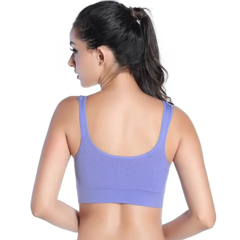 3D Bras For Women Underwear Sexy Lingerie Solid Bra Seamless Push Up Cotton Tops Bralette Brassiere Wireless Sports Vest