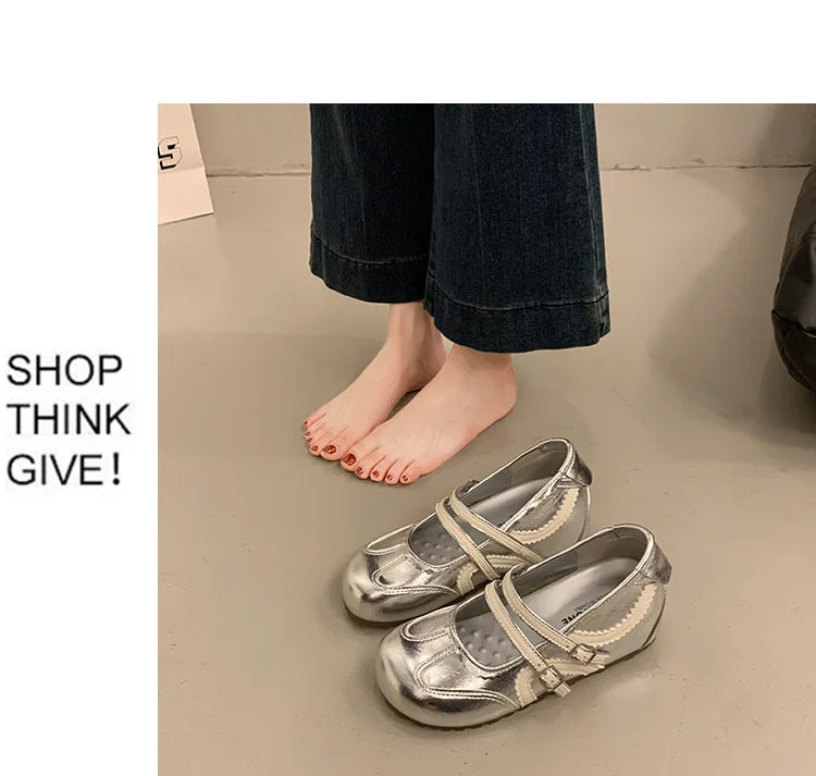 Women's Retro Elegant Shallow Mouth Casual Wedge Heel Mary Jane Shoes  Autumn New Fashion Versatile Comfortable Single Shoes