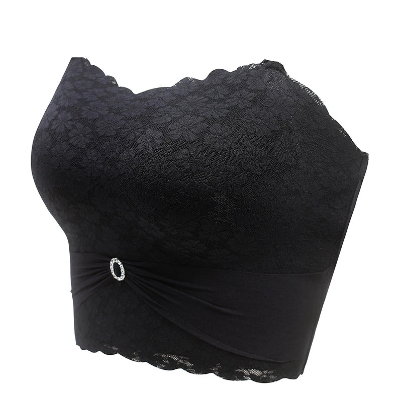Seamless Solid Without Straps Bralette Lingerie Plus Size 5XL Women Sexy Strapless Bra Invisible Bra Push Up Bra M-5XL Underwear