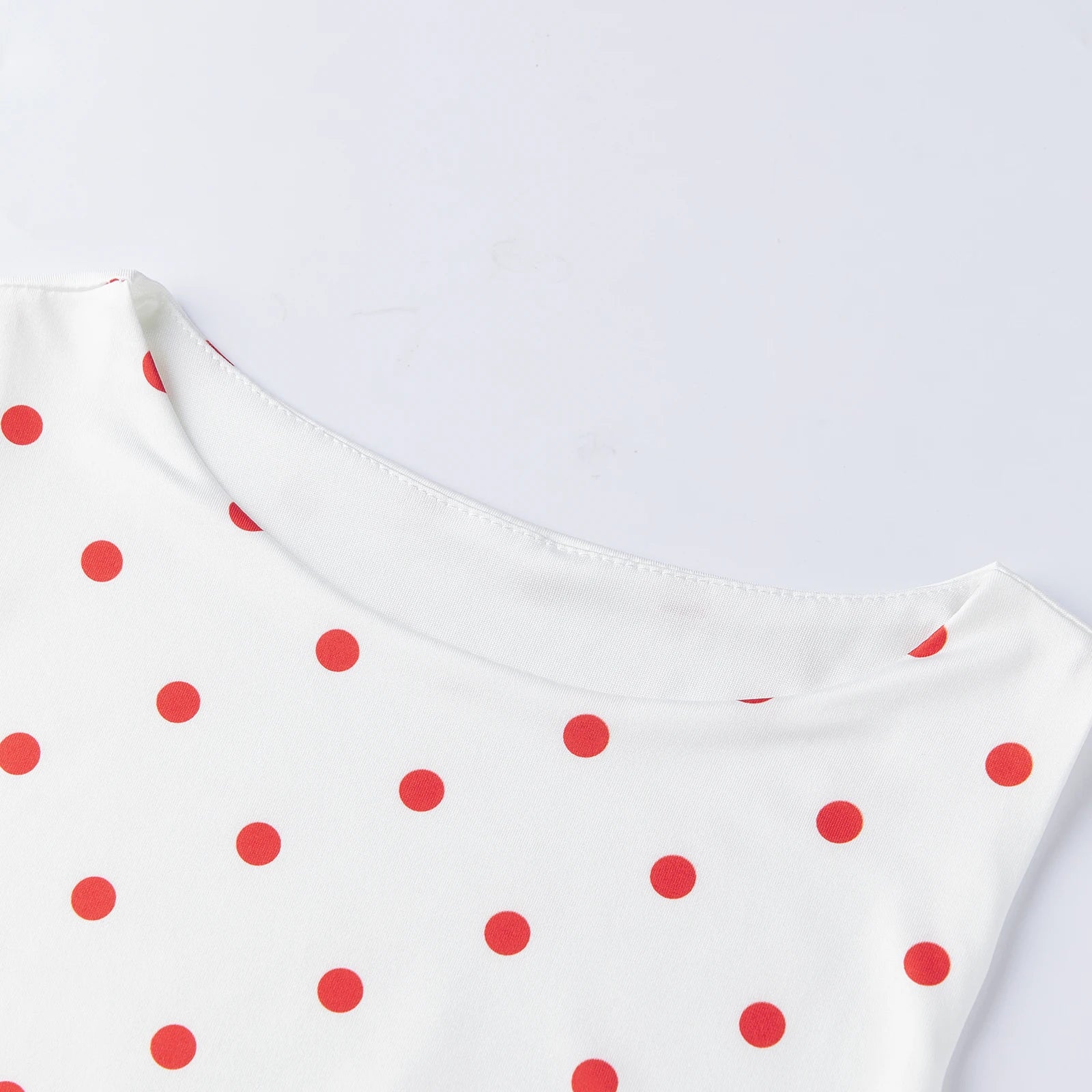 Women Dot Print Tank Tops Summer Crew Neck Sleeveless Classic Slim Fit Crop Vest