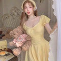 Jumpsuit Style Swimsuit for Women Slimming Down and Covering The Belly with Small Chest Gathering Together for Vacation Swimsuit