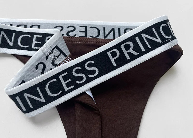 Letter Sexy Thongs Women Panties Seamless G String Fashion Underwear Female Briefs Girls Lingerie Simple Sport Fitness Size S-XL
