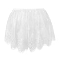 Women's Loose Fit Lace Shorts Summer Elastic Waist Wide Leg Shorts Lounge Beach Sexy See through Short Bottoms Solid Color