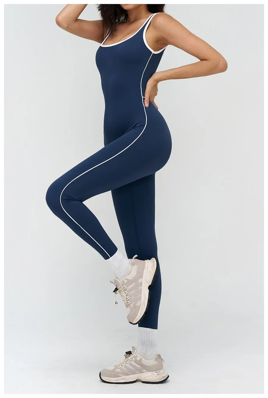 Women Jumpsuit Gym Set Yoga Suit Back Cross Sportswear Sports Jumpsuit Fitness Dance Performance Rompers Workout Bodysuits