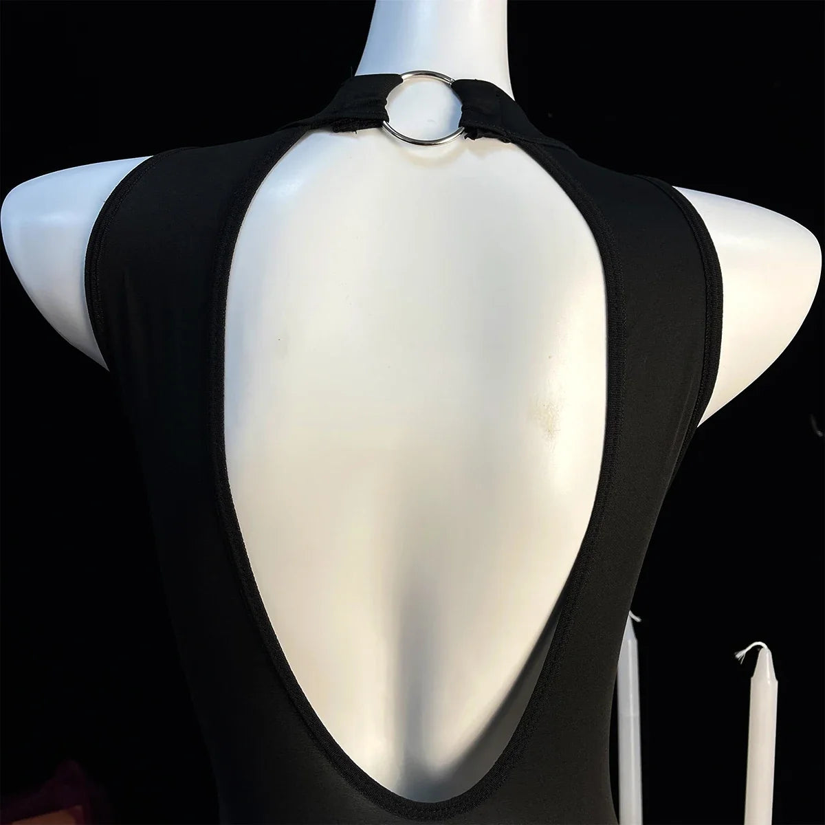 Sexy Nightdress Woman Lingerie For Sex Open Crotch Backless Hot Porn One-piece Bodysuit Erotic Costume Babydoll Dress Underwear