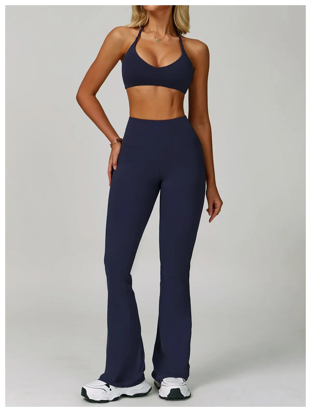 Hearuisavy Women's Running Comfort 2Pcs Sports Pants Set High Waist Push Up Workour Sportswear Casual Cycling Jogging Yoga Bras