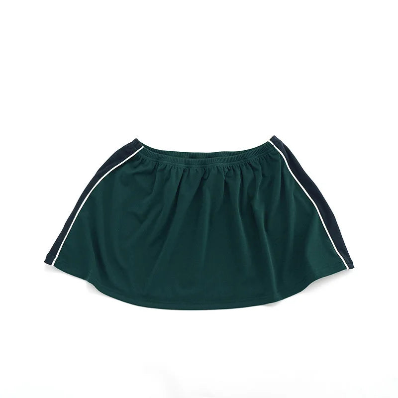 Women's suit sports casual short-sleeved polo shirt and skirt two-piece suit