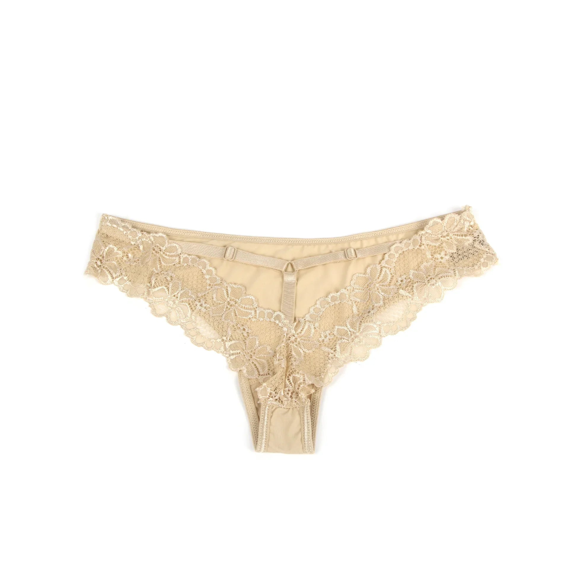 Womens Sexy Underwear Floral Lace Hollow Out Panties Cross Bandage Seamless Low Waist Lingerie Seduction Plus Size Panties Thong