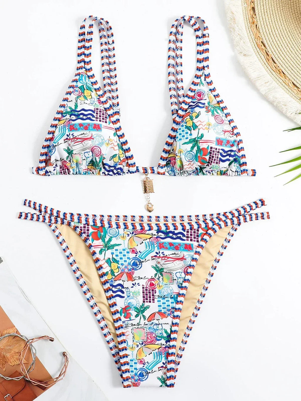Printed Micro Bikinis 2026 Brazilian Bikini Women Swimwear Female Swimsuit Two-pieces Bikini Set Bathing Suit Swim Beach Wear