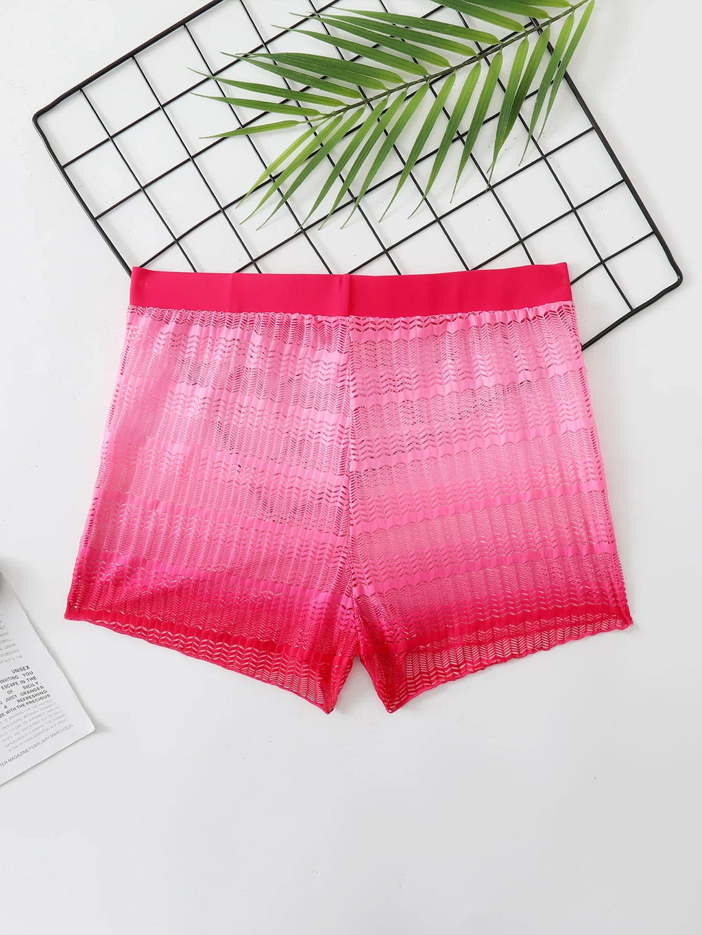 2026 Crochet Swimsuit Pants Sporty Shorts Swimwear Women Solid Bathers Bathing Swimming Swim Suit Female Beachwear