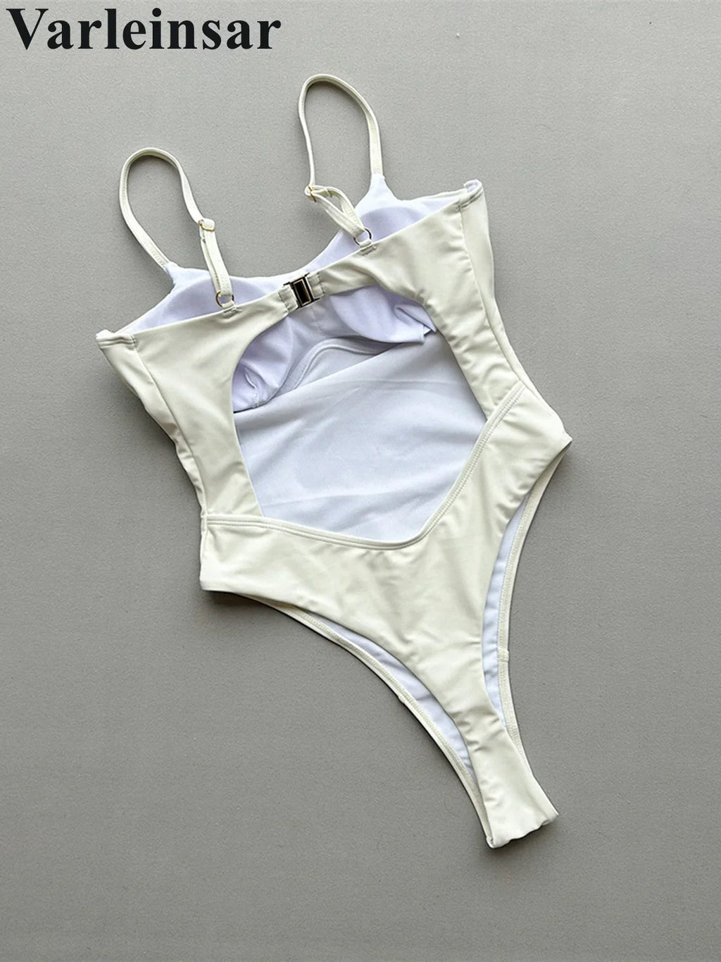 Sexy Cut Out Underwired Women Swimwear One Piece Swimsuit Female Extreme String Mini Micro Thong Bather Bathing Suit Swim V7744