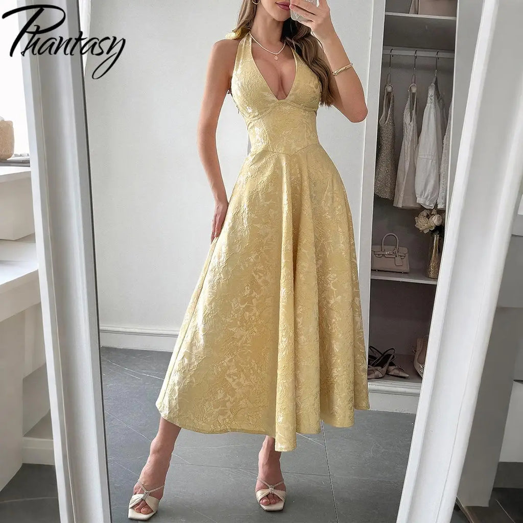 White Jacquard Backless Bow Evening Party Dress Women Robes Backless Elegant Sexy Dress Bodycon Long Summer Dress Vestidos
