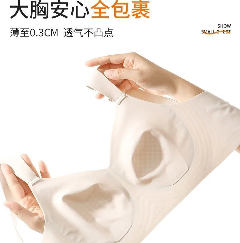 Curvy Minimizer Bra Anti Gravity Lift, Seamless Wireless Full Bust, Slimming Summer Lingerie Anti Sagging Sexy MOYISU Sexy Bra