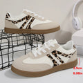 Breathable Flat Heels Sneakers Women Plus Size 43 Soft Bottom Lace Up Sport Shoes Woman Non Slip Comfortable Walking Shoes 2025