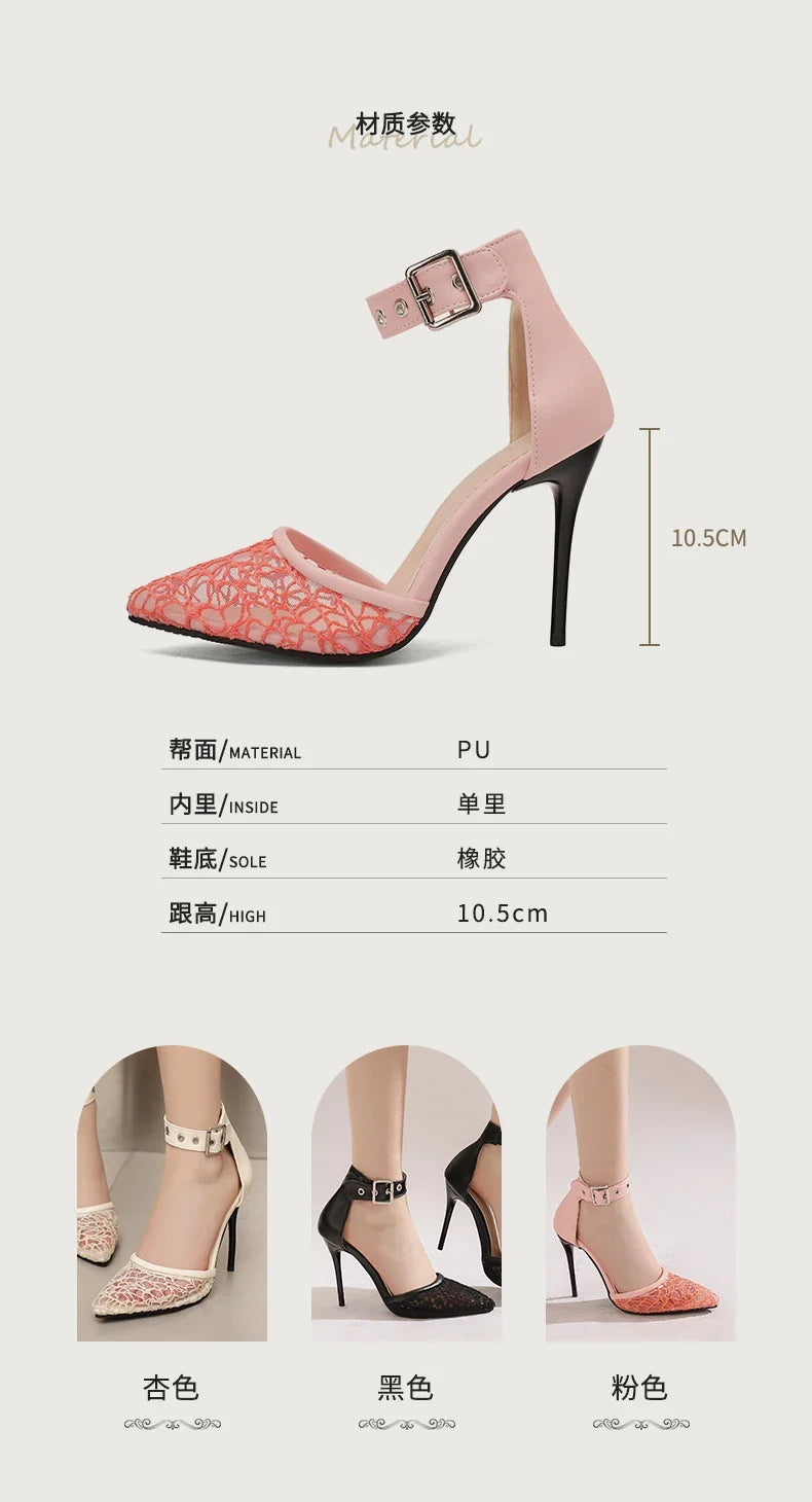 Hot Sale FASHION Big Size 35-47 Shoes Women Sandals Sexy Fashion High Heels 10cm Sandals Sapato Feminino Summer Style Shoes