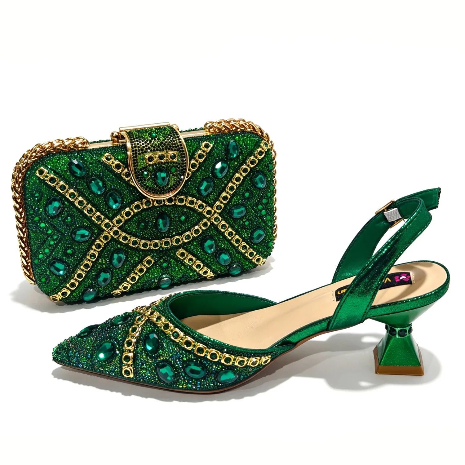 Doershow Italian Shoe and Bag Set New 2026 Women Shoes and Bag Set In Italy wine Italian Shoes with Matching Bag 1-16