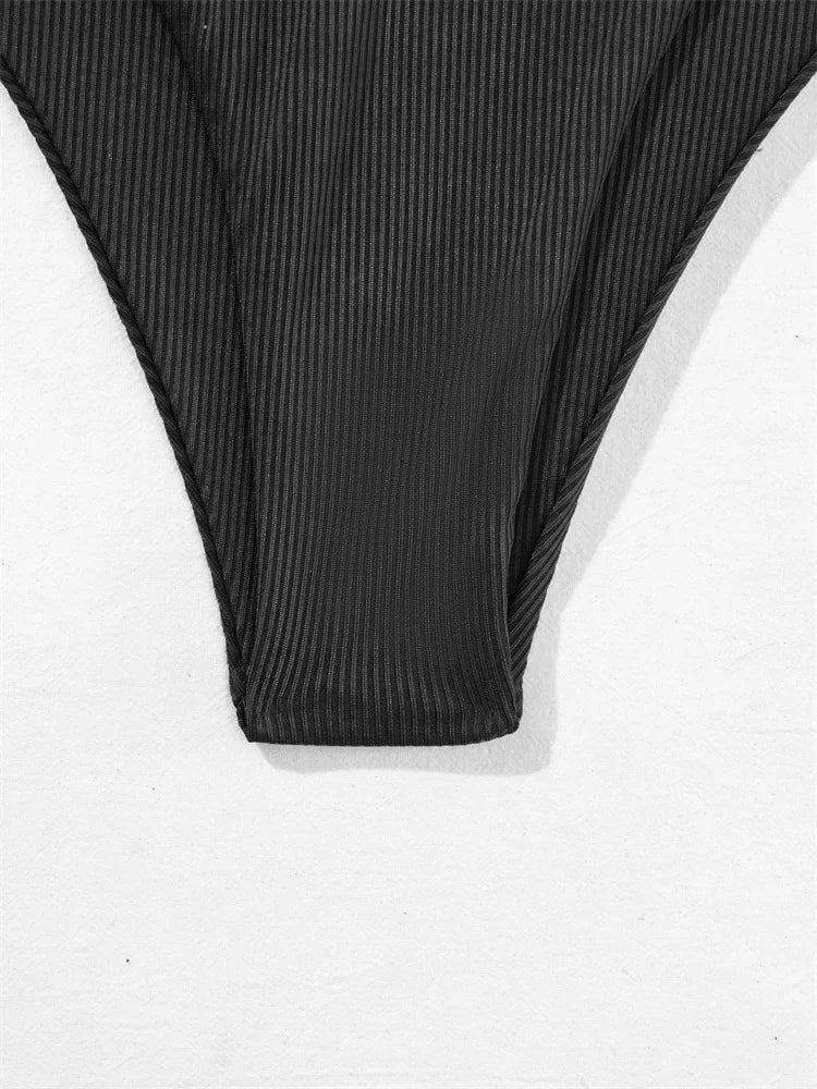 Sexy Bandeau Bikinis 2025 Women Brazilian Swimwear Female Swimsuit Two Pieces Bikini Set Bather Bathing Suits Girls Beach Wear