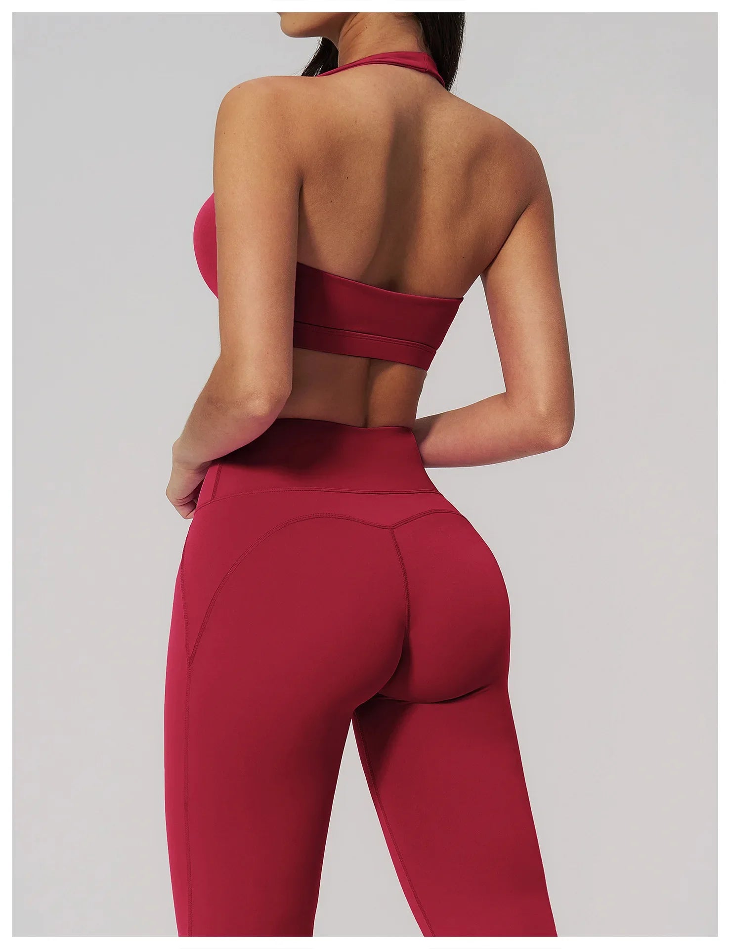Summer Women Sports Bra Pilates Yoga Bra Hanging Neck Gym Underwear Running Fitness Shock Proof Breathable Quick-Dry Fitness Top