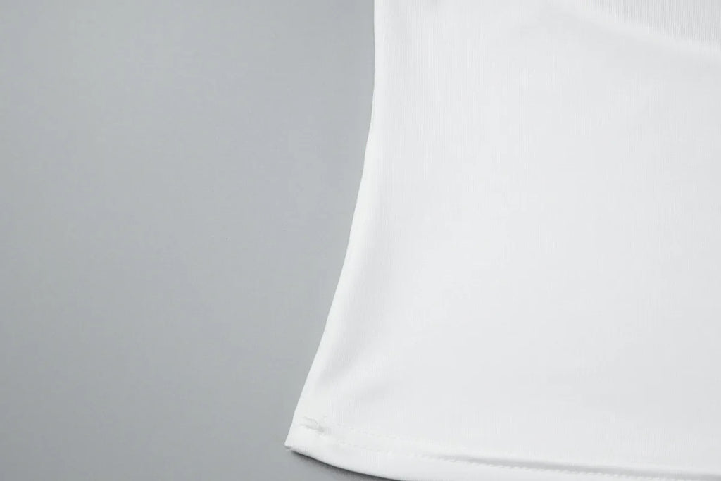 FDYOUI Fashion Turtleneck Sleeveless Tank Tops Streetwear Y2K Woman Clothes Backless Solid Corset T-shirt Female Skinny Crop Top