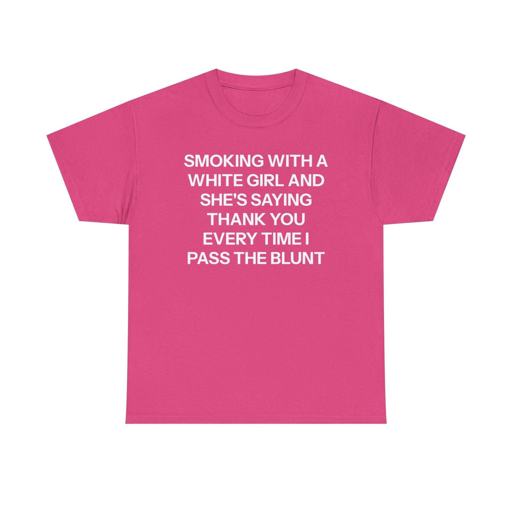 "She's Saying Thank You" T-Shirt - Funny Internet Meme Tee, Viral Humor Graphic Shirt