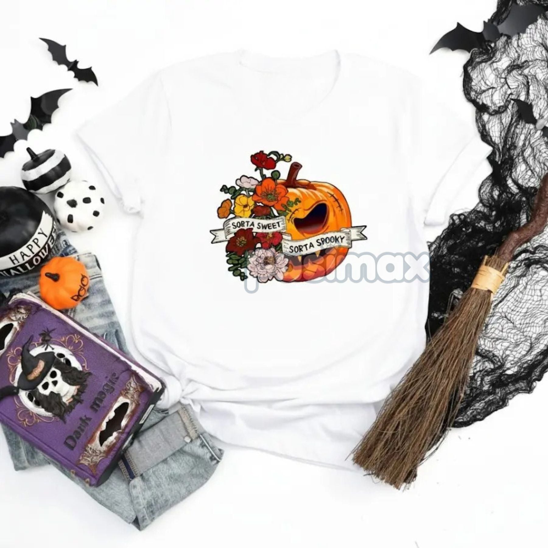 Shineful Halloween Everyday T-Shirt - Unisex Spooky Season Tee, Whimsical Holiday Apparel