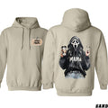 Spooky Mama Coffee Ghost Hoodie – Cozy Unisex Pullover for Moms, Fun Halloween Design, Perfect for Fall, Pumpkin Patch & Trick or Treating