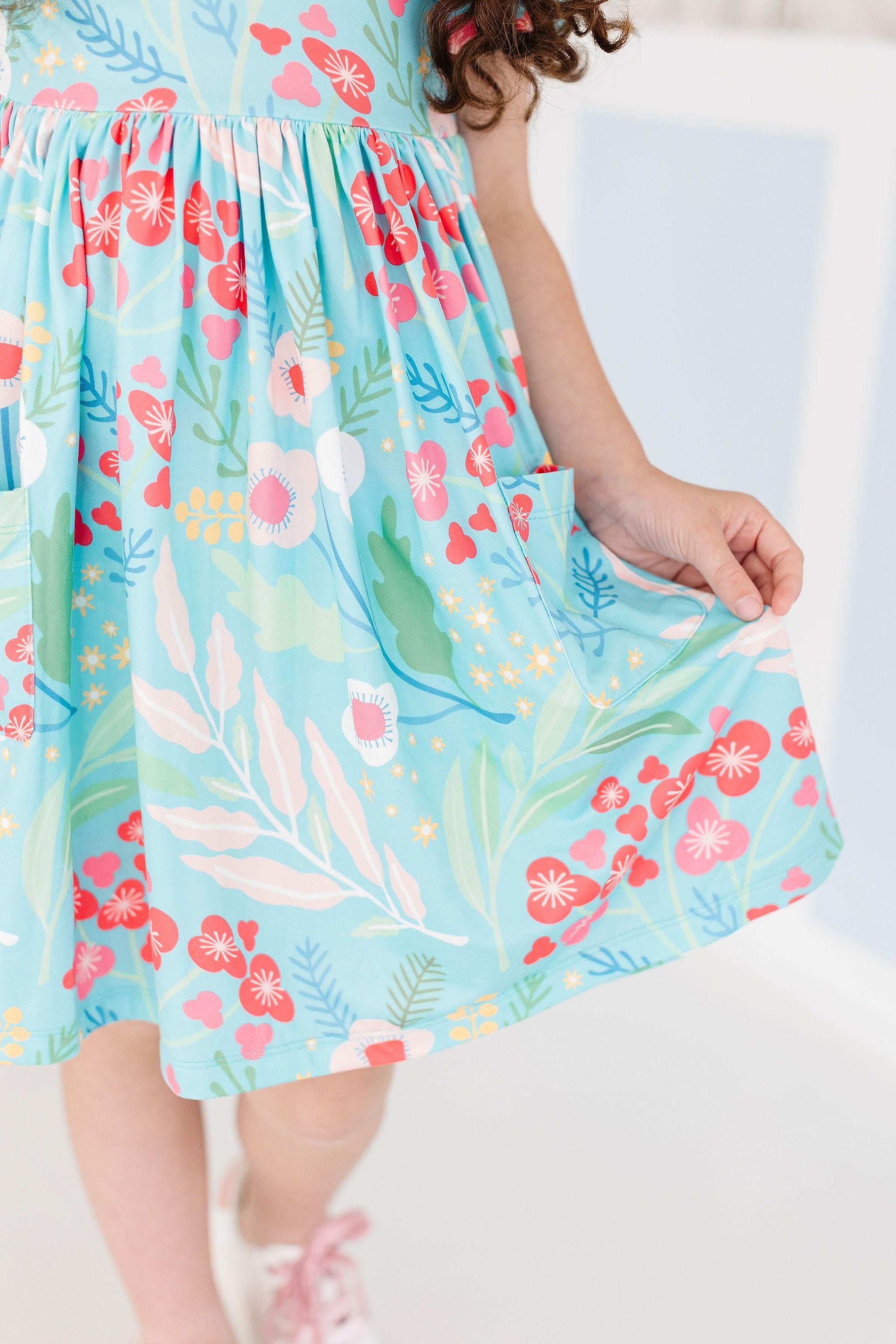 SALE Spring Breeze S/S Pocket Twirl Dress
