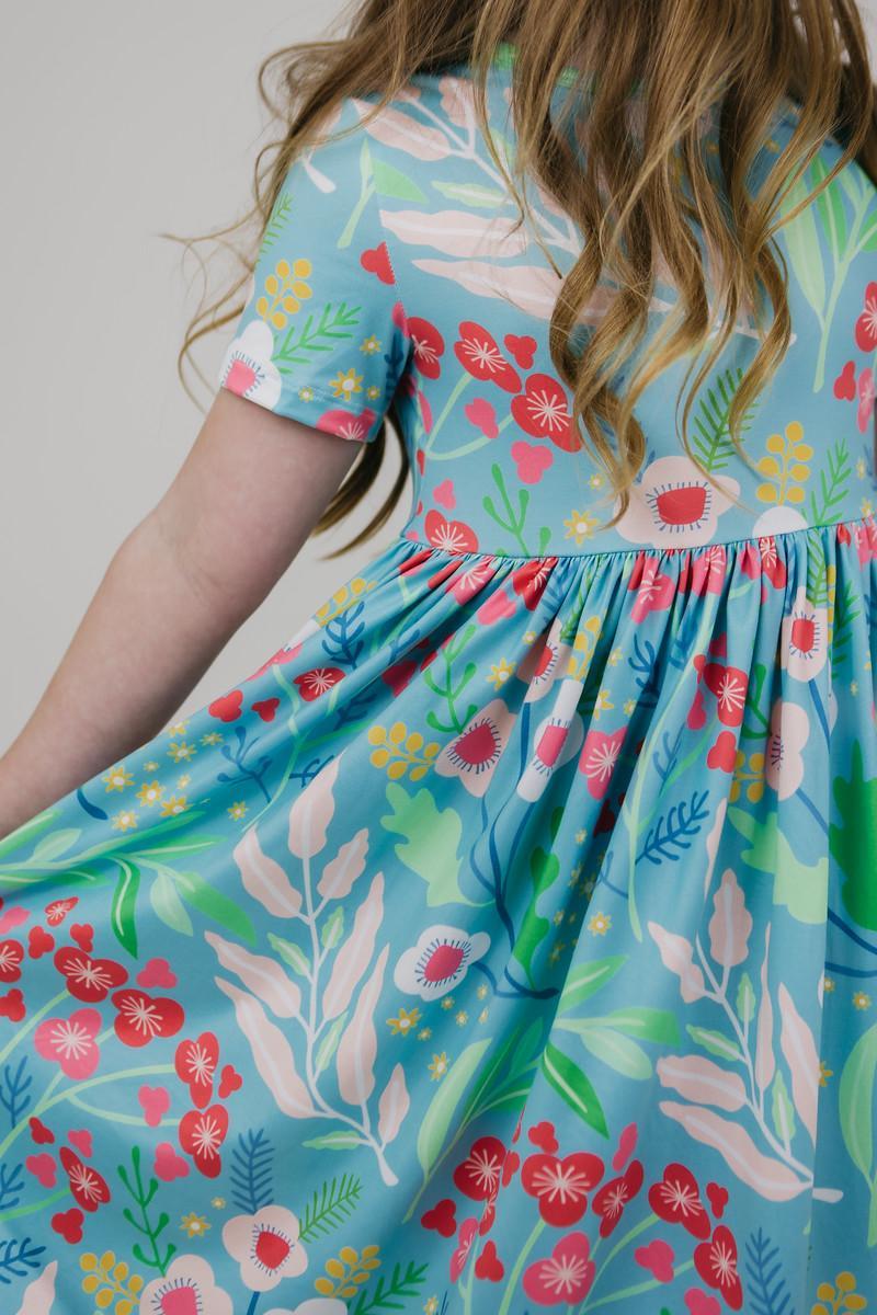 SALE Spring Breeze S/S Pocket Twirl Dress