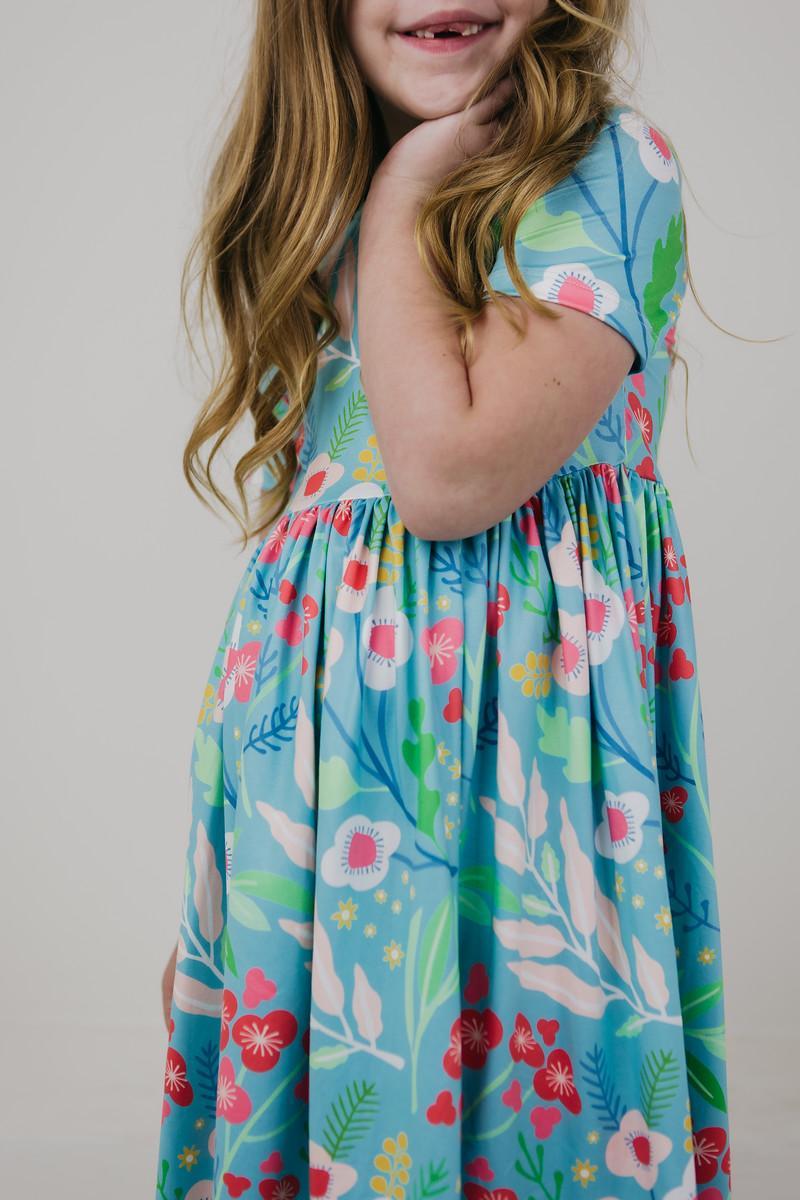 SALE Spring Breeze S/S Pocket Twirl Dress
