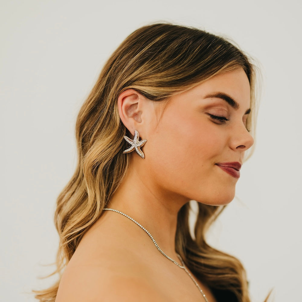 Starfish Earrings - WATERPROOF