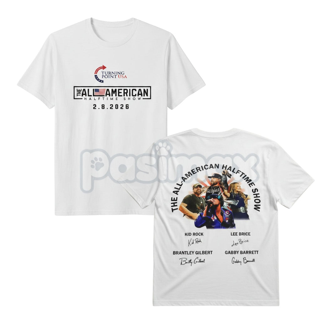 “THE ALL-AMERICAN SHOW 2026” T-Shirt - Official 2026 Commemorative Graphic Tee, Premium Heavyweight Patriotic Event Shirt, Vintage Americana 2026 Tour Top, USA Heritage Celebration Apparel, Limited Edition 2026 Souvenir Gear