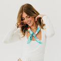 Vera Floral Square Scarf