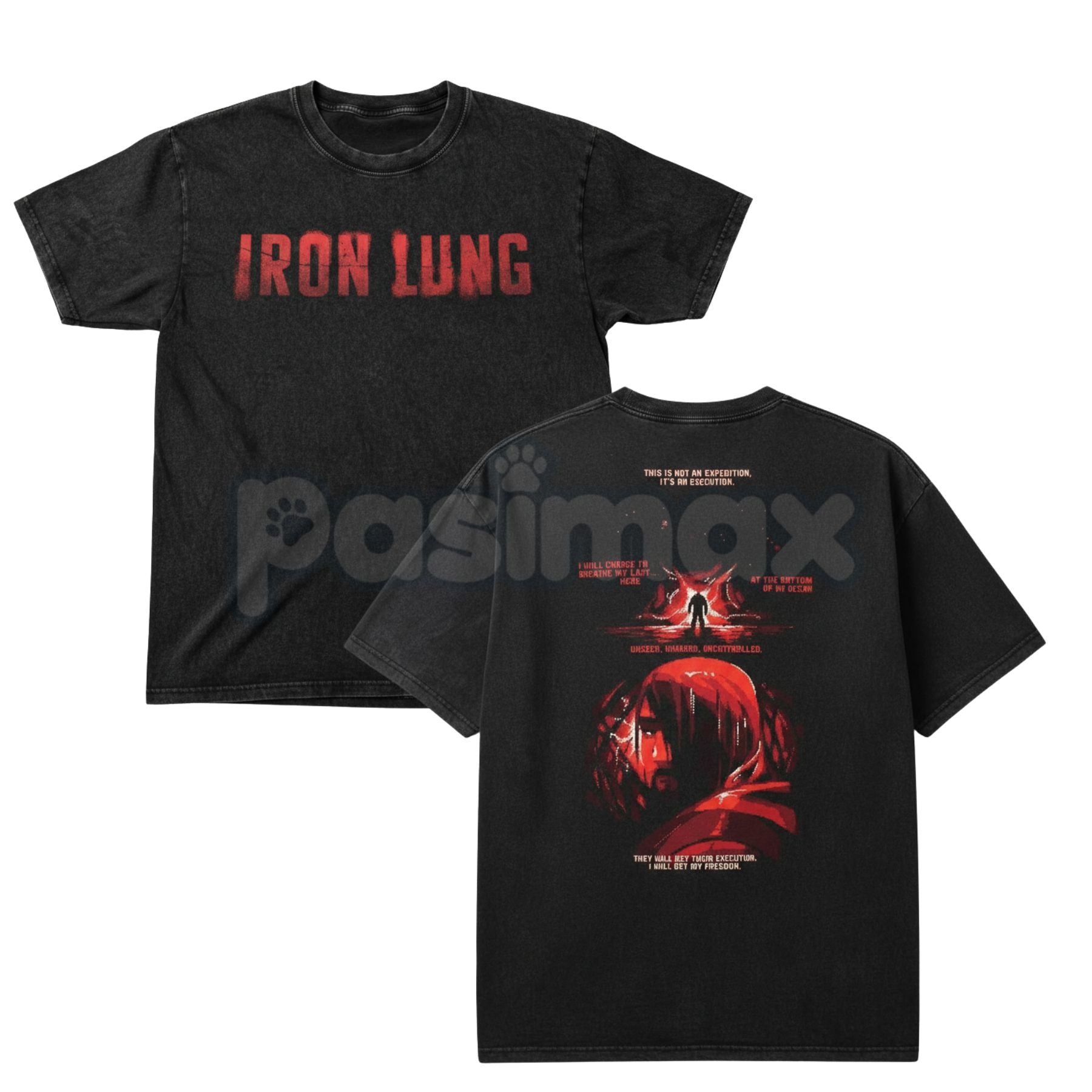 Vintage Washed Retro Character Graphic Tee – Classic IL Streetwear T-Shirt