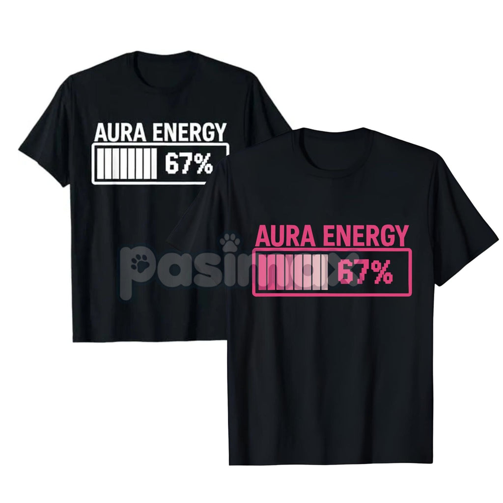 Viral "67" T-Shirt - Funny Gen Alpha Slang Tee, High Aura Energy Graphic Design