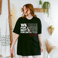 "We Ride For Justice Not Divide For Dictator" Shirt - Pro-Democracy Unisex Graphic Tee, Activism Streetwear