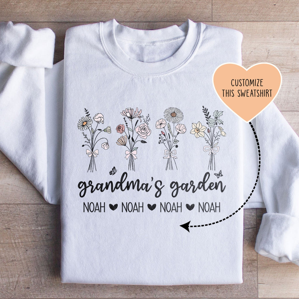 Personalized Grandma's Garden