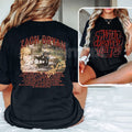 "With Heaven On Top" ZB Inspired T-Shirt - Americana Country Music Fan Gift, Vintage Folk Rock Graphic Tee, Heavyweight Music Lyric Apparel, Zach Bryan Aesthetic Streetwear
