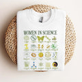 Women in Science T-Shirt - Scientist Empowerment Graphic Tee, Female STEM Apparel, Unisex Educational Gift for Her