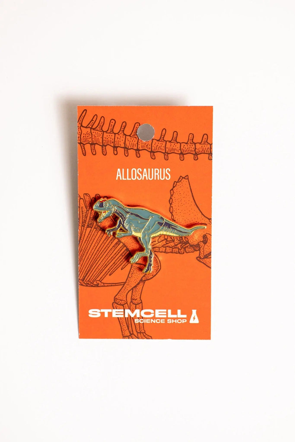 Allosaurus Enamel Pin (Allosaurus fragilis)