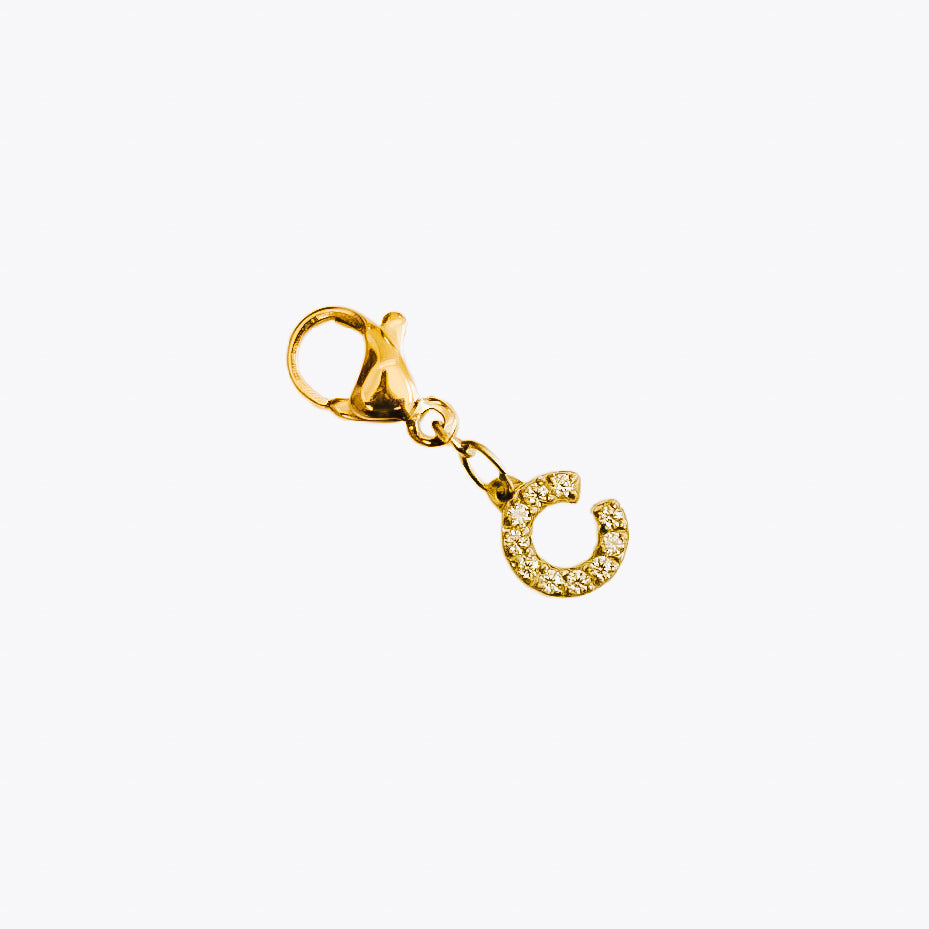 Bundled Initials Charm Bar Chanelle Charms - WATERPROOF